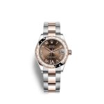 Rolex Datejust 31 Oystersteel 18kt Everose Gold and diamonds Ref 278341RBR-0003 278341RBR-0003-1.jpg