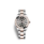 Rolex Datejust 31 Oystersteel 18kt Everose Gold and diamonds Ref 278341RBR-0017 278341RBR-0017-1.jpg