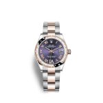 Rolex Datejust 31 Oystersteel 18kt Everose Gold and diamonds Ref 278341RBR-0019 278341RBR-0019-1.jpg
