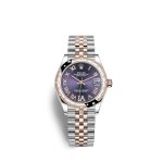 Rolex Datejust 31 Oystersteel 18kt Everose Gold and diamonds Ref 278341RBR-0020 278341RBR-0020-1.jpg
