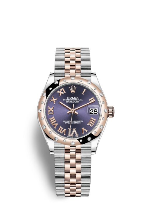 Rolex Datejust 31 Oystersteel 18kt Everose Gold and diamonds 278341RBR-0020