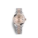 Rolex Datejust 31 Oystersteel 18kt Everose Gold and diamonds Ref 278341RBR-0024 278341RBR-0024-1.jpg