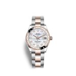 Rolex Datejust 31 Oystersteel 18kt Everose Gold and diamonds Ref 278341RBR-0025 278341RBR-0025-1.jpg