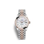 Rolex Datejust 31 Oystersteel 18kt Everose Gold and diamonds Ref 278341RBR-0026 278341RBR-0026-1.jpg