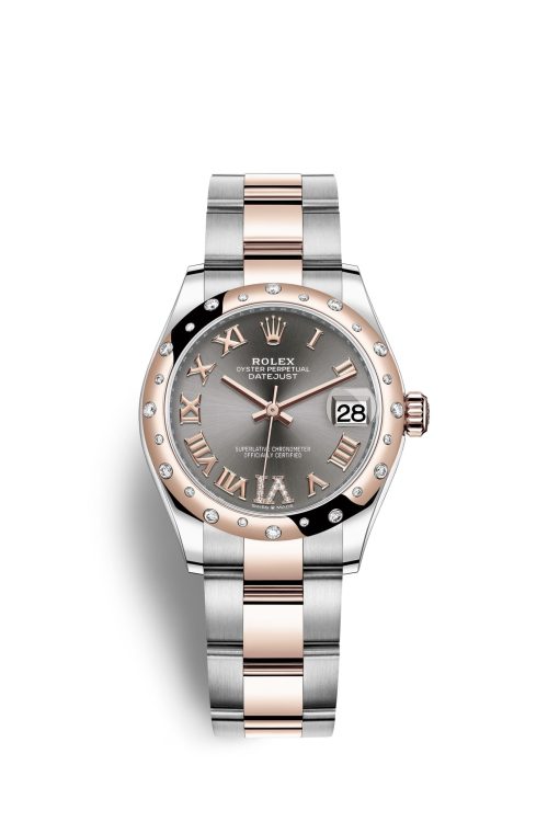Rolex Datejust 31 Oystersteel 18kt Everose Gold and diamonds 278341RBR-0029