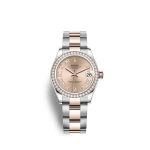 Rolex Datejust 31 Oystersteel 18kt Everose Gold and diamonds Ref 278381RBR-0001 278381RBR-0001-1.jpg