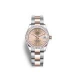 Rolex Datejust 31 Oystersteel 18kt Everose Gold and diamonds Ref 278381RBR-0009 278381RBR-0009-1.jpg
