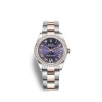 Rolex Datejust 31 Oystersteel 18kt Everose Gold and diamonds Ref 278381RBR-0019 278381RBR-0019-1.jpg