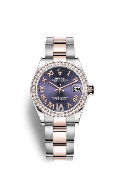 Rolex Datejust 31 Oystersteel 18kt Everose Gold and diamonds 278381RBR-0019