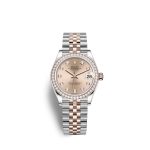 Rolex Datejust 31 Oystersteel 18kt Everose Gold and diamonds Ref 278381RBR-0024 278381RBR-0024-1.jpg