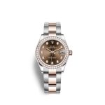 Rolex Datejust 31 Oystersteel 18kt Everose Gold and diamonds Ref 278381RBR-0027 278381RBR-0027-1.jpg