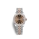 Rolex Datejust 31 Oystersteel 18kt Everose Gold and diamonds Ref 278381RBR-0028 278381RBR-0028-1.jpg