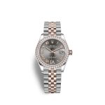 Rolex Datejust 31 Oystersteel 18kt Everose Gold and diamonds Ref 278381RBR-0030 278381RBR-0030-1.jpg