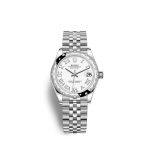 Rolex Datejust 31 Oystersteel 18kt White Gold and diamonds Ref 278344RBR-0012 278344RBR-0012-1.jpg