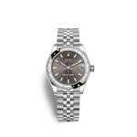 Rolex Datejust 31 Oystersteel 18kt White Gold and diamonds Ref 278344RBR-0018 278344RBR-0018-1.jpg