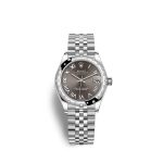 Rolex Datejust 31 Oystersteel 18kt White Gold and diamonds Ref 278344RBR-0024 278344RBR-0024-1.jpg