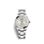 Rolex Datejust 31 Oystersteel 18kt White Gold and diamonds Ref 278344RBR-0031 278344RBR-0031-1.jpg