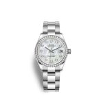 Rolex Datejust 31 Oystersteel 18kt White Gold and diamonds Ref 278384RBR-0007 278384RBR-0007-1.jpg