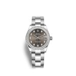 Rolex Datejust 31 Oystersteel 18kt White Gold and diamonds Ref 278384RBR-0009 278384RBR-0009-1.jpg
