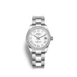 Rolex Datejust 31 Oystersteel 18kt White Gold and diamonds Ref 278384RBR-0013 278384RBR-0013-1.jpg