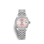 Rolex Datejust 31 Oystersteel 18kt White Gold and diamonds Ref 278384RBR-0018 278384RBR-0018-1.jpg