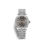 Rolex Datejust 31 Oystersteel 18kt White Gold and diamonds Ref 278384RBR-0026 278384RBR-0026-1.jpg