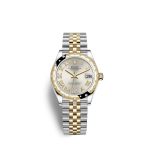 Rolex Datejust 31 Oystersteel 18kt Yellow Gold and diamonds Ref 278343RBR-0004 278343RBR-0004-1.jpg