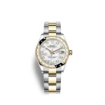Rolex Datejust 31 Oystersteel 18kt Yellow Gold and diamonds Ref 278343RBR-0027 278343RBR-0027-1.jpg
