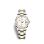 Rolex Datejust 31 Oystersteel 18kt Yellow Gold and diamonds Ref 278383RBR-0001 278383RBR-0001-1.jpg