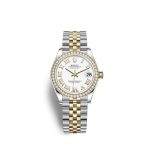 Rolex Datejust 31 Oystersteel 18kt Yellow Gold and diamonds Ref 278383RBR-0002 278383RBR-0002-1.jpg