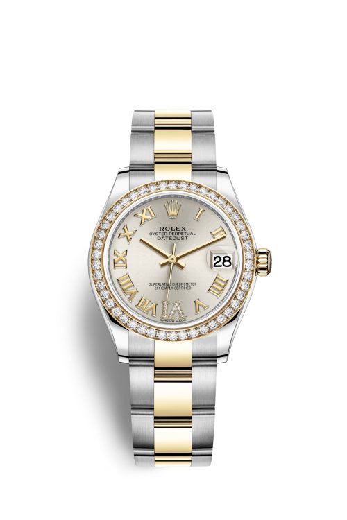 Rolex Datejust 31 Oystersteel 18kt Yellow Gold and diamonds 278383RBR-0003