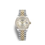 Rolex Datejust 31 Oystersteel 18kt Yellow Gold and diamonds Ref 278383RBR-0004 278383RBR-0004-1.jpg