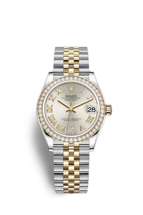 Rolex Datejust 31 Oystersteel 18kt Yellow Gold and diamonds 278383RBR-0004