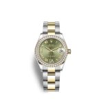 Rolex Datejust 31 Oystersteel 18kt Yellow Gold and diamonds Ref 278383RBR-0015 278383RBR-0015-1.jpg