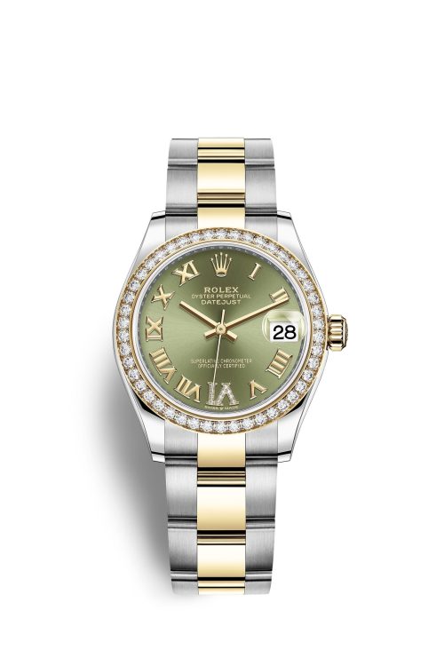 Rolex Datejust 31 Oystersteel 18kt Yellow Gold and diamonds 278383RBR-0015