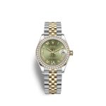 Rolex Datejust 31 Oystersteel 18kt Yellow Gold and diamonds Ref 278383RBR-0016 278383RBR-0016-1.jpg