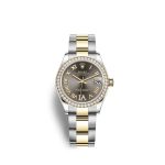 Rolex Datejust 31 Oystersteel 18kt Yellow Gold and diamonds Ref 278383RBR-0017 278383RBR-0017-1.jpg