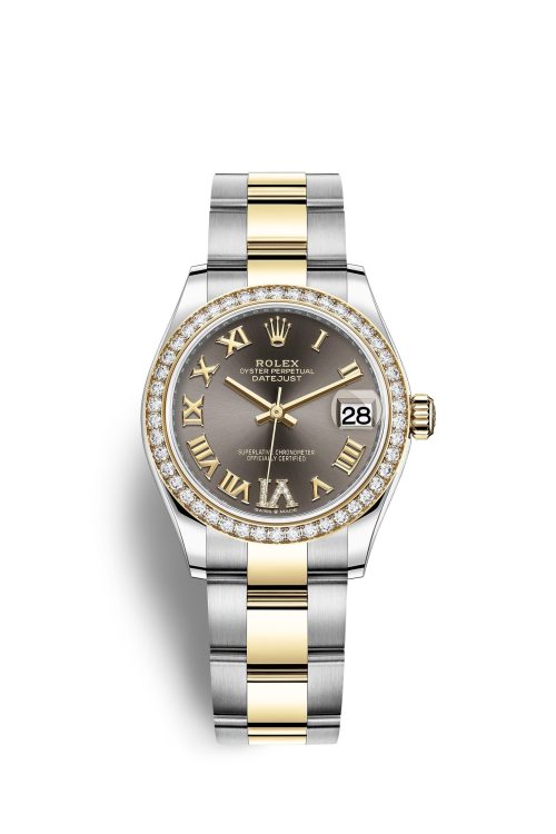 Rolex Datejust 31 Oystersteel 18kt Yellow Gold and diamonds 278383RBR-0017