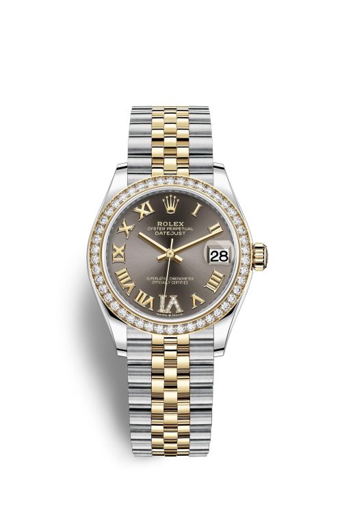 Rolex Datejust 31 Oystersteel 18kt Yellow Gold and diamonds 278383RBR-0018