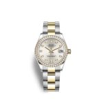 Rolex Datejust 31 Oystersteel 18kt Yellow Gold and diamonds Ref 278383RBR-0019 278383RBR-0019-1.jpg