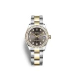 Rolex Datejust 31 Oystersteel 18kt Yellow Gold and diamonds Ref 278383RBR-0021 278383RBR-0021-1.jpg