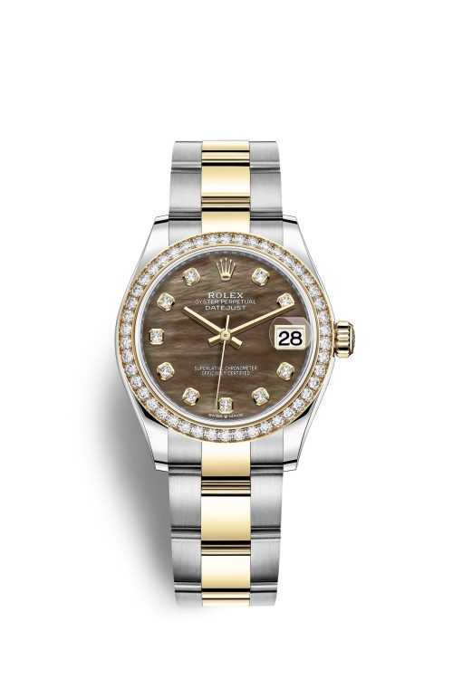 Rolex Datejust 31 Oystersteel 18kt Yellow Gold and diamonds 278383RBR-0023