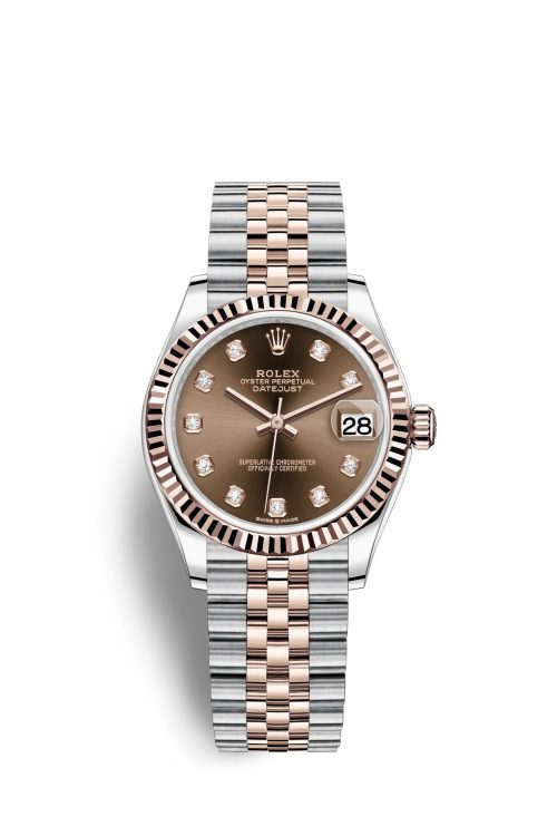 Rolex Datejust 31 Oystersteel and 18k Everose Gold Ref278271-0028 278271-0028