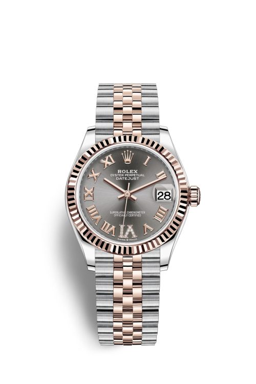 Rolex Datejust 31 Oystersteel and 18k Everose Gold Ref278271-0030 278271-0030