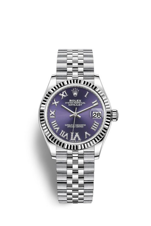 Rolex Datejust 31 Oystersteel and 18k White Gold 278274-0026