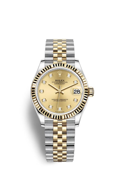Rolex Datejust 31 Oystersteel and 18k Yellow Gold 278273-0026