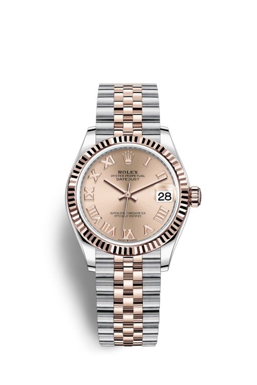 Rolex Datejust 31 Oystersteel and Everose Gold 278271-0006