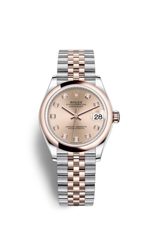 Rolex Datejust 31 Oystersteel and Everose gold 278241-0024