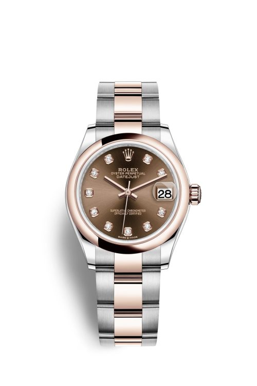 Rolex Datejust 31 Oystersteel and Everose gold 278241-0027