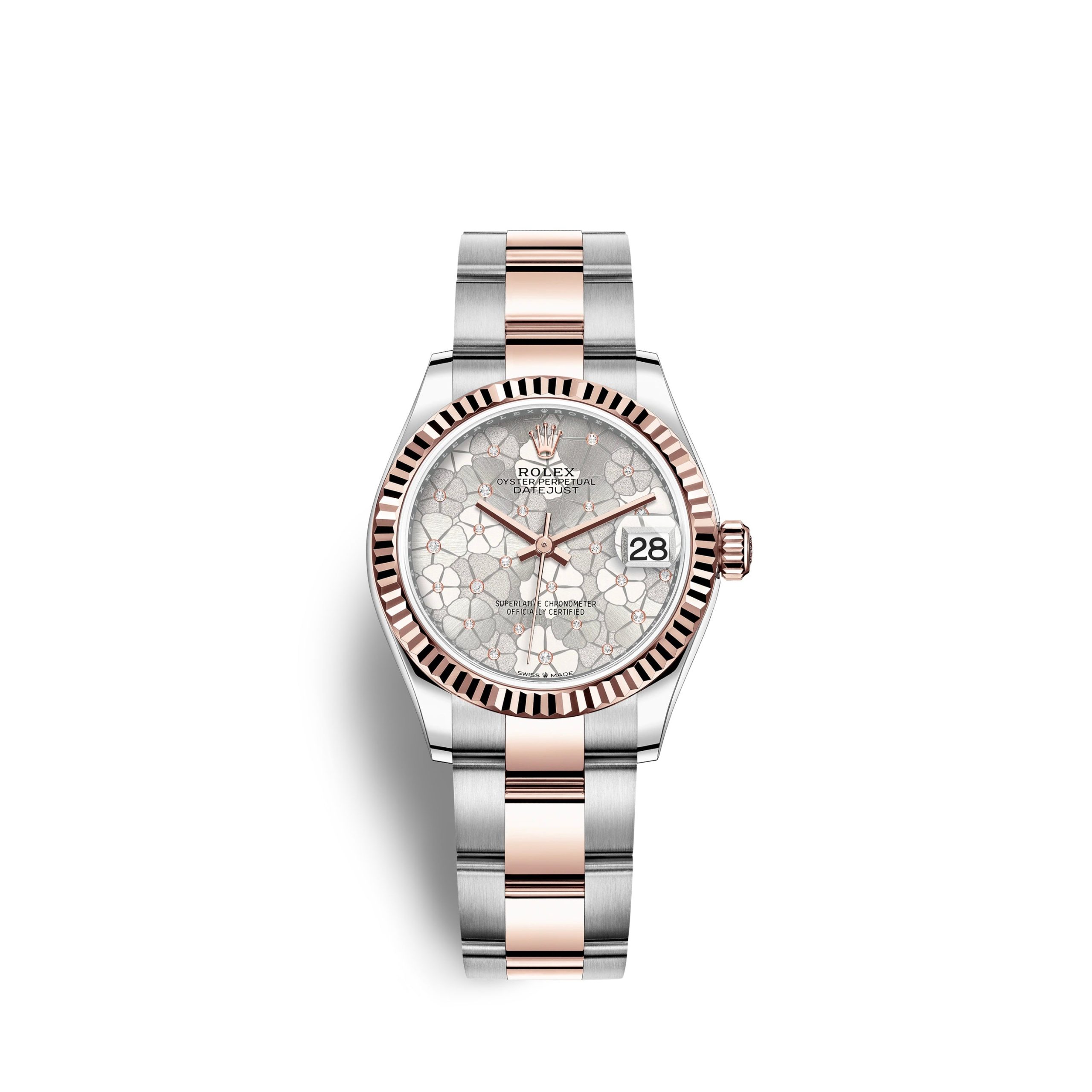 Rolex Datejust 31mm Oystersteel and 18k Everose Gold and Diamonds Ref 278271-0031 278271-0031-1.jpg